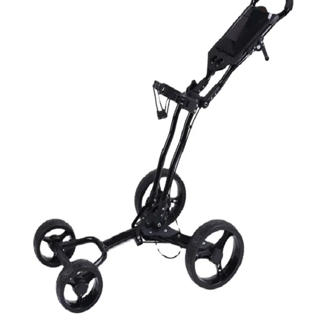 Stocks Newest Golf Trolley Golf Push Pull Trolley Custom Made Golf Cart