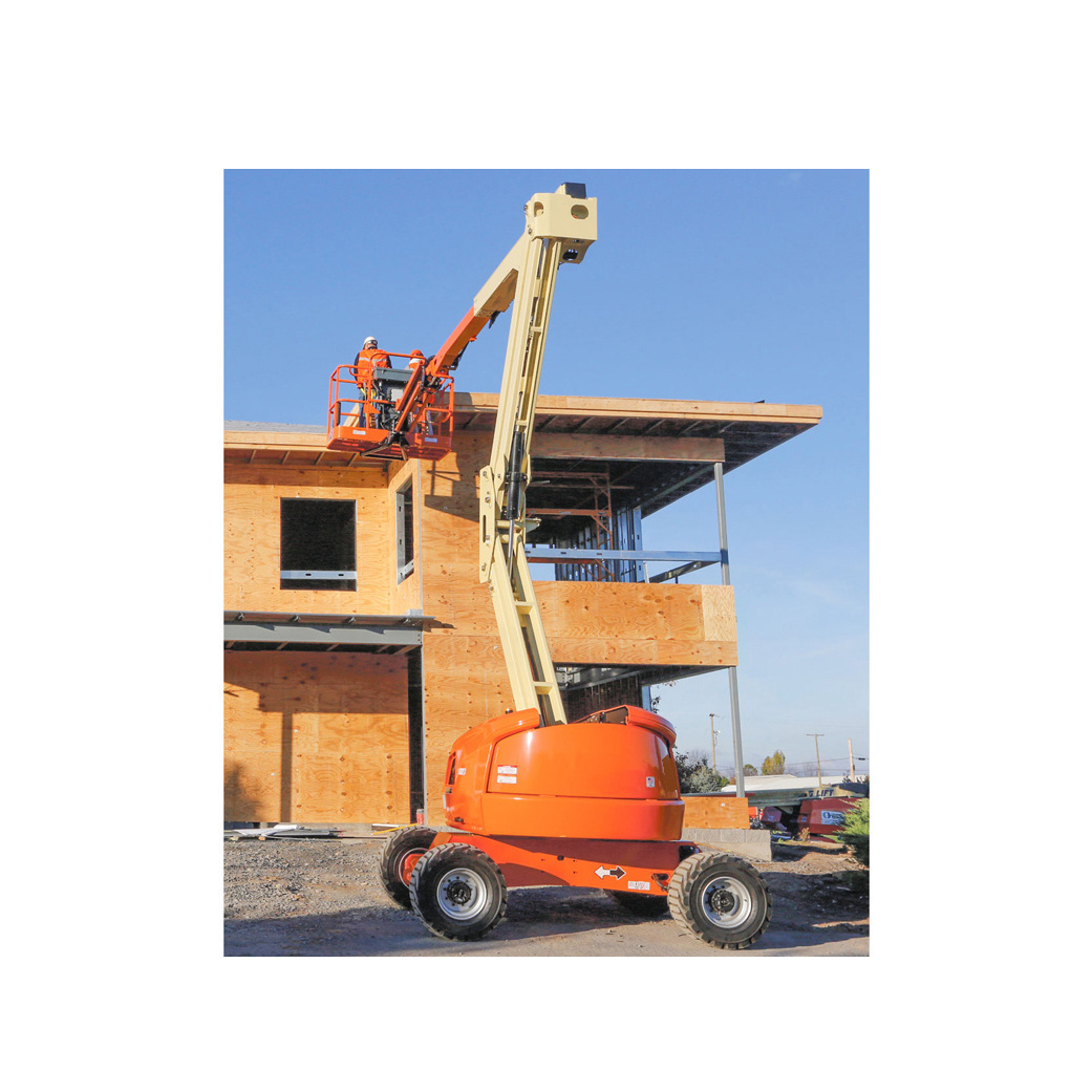 20m self-propelled cherry picker lift telescopic aerial work platform articulated towable electric crawler spider lift boom lift