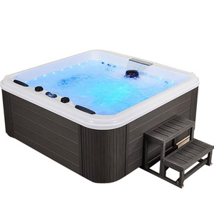 Model number EARL Outdoor hot tub SPA HOT TUB massage whirlpool bathtub with air bubble jet &water jets