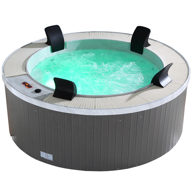 Model number EARL Outdoor hot tub SPA HOT TUB massage whirlpool bathtub with air bubble jet &water jets