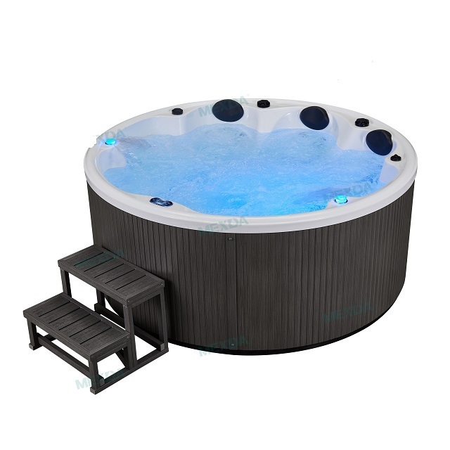 Model number EARL Outdoor hot tub SPA HOT TUB massage whirlpool bathtub with air bubble jet &water jets