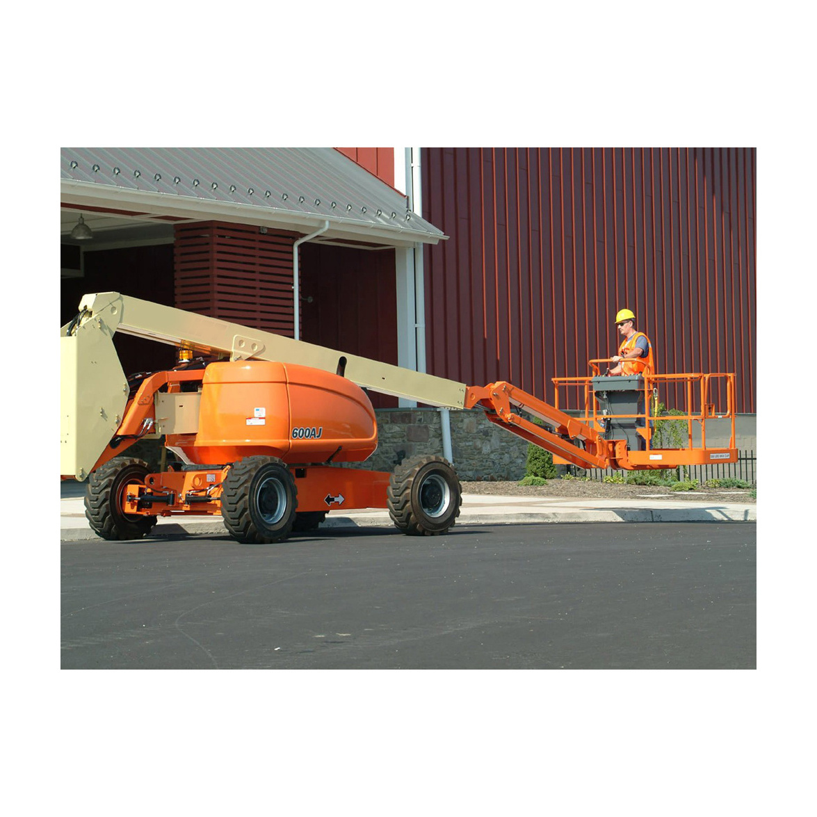 Popular Pickup-Towed Articulated Boom Lift Towable Cherry Picker