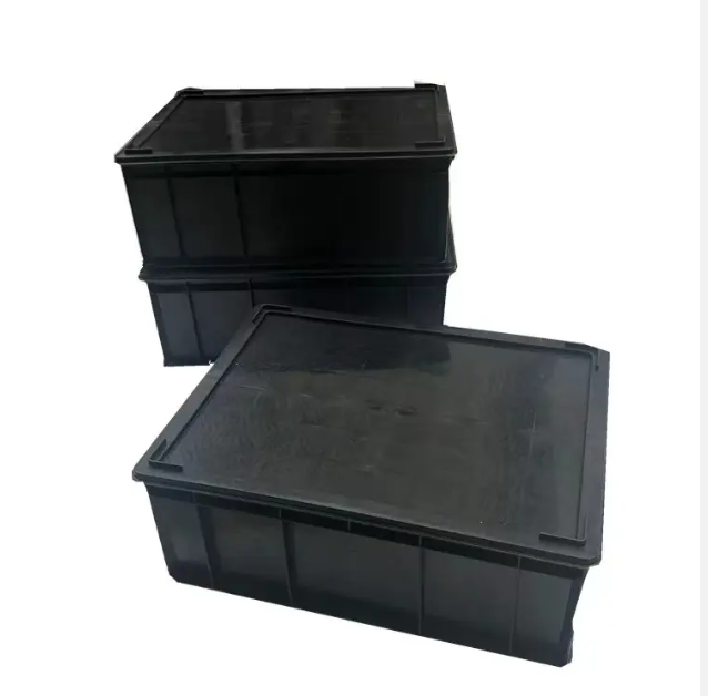 Poultry Equipments Plastic Poultry Carrier Transport Crate Three Doors Chicken Transport Cage