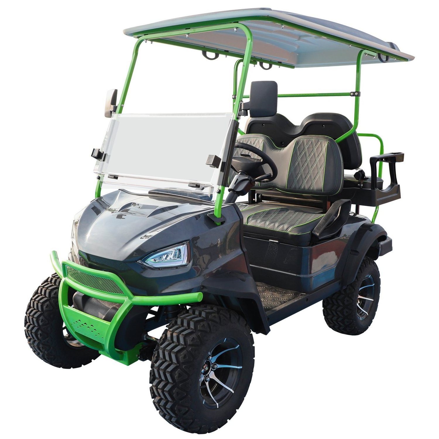 High Endurance 48v Golf Cart Lithium Batteries Durable Cheap 4 Wheel Drive Golf Cart