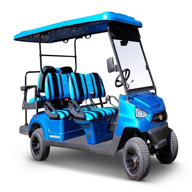 High Quality 7000W 72V Long Range Lithium Electric Golf Cart 4 Wheel Electric Scooter Off Road Golf Carts