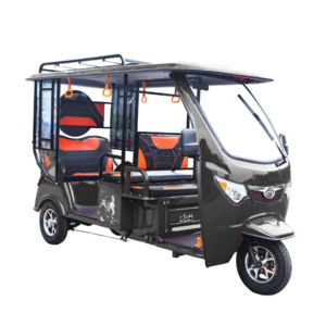 Factory Price Utility Vehicle Electric 3 Wheel E-Rickshaw Passenger Taxi Tricycle