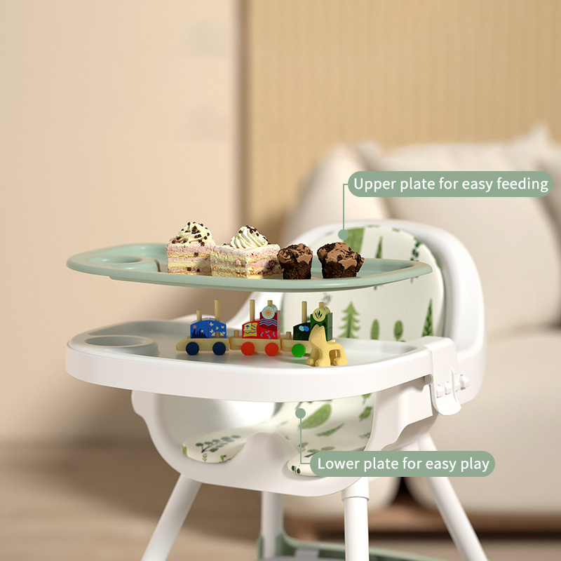 Multifunctional Child Seat Children Baby Feeding Seat Baby High Chair Customize Dining Chair With Tray For Dining