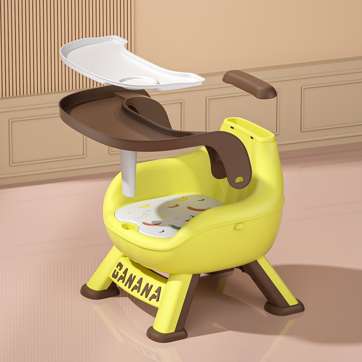 New Arrival Baby Feeding Chair Anti Slip Toddler Chair Safety Kids Baby Seats For Sitting Up 3 Months