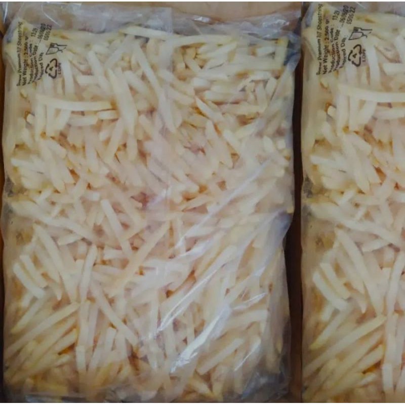 FRENCH FRIES FROZEN FRIES - CHIPS & POTATOES: FROZEN POTATOES IN BULK 10KG 20KG BAGS