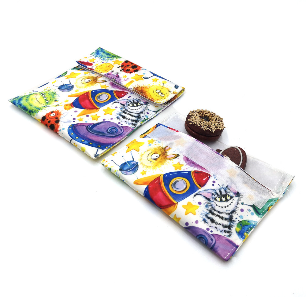 New design Organic Natural Beeswax 100% Cotton Reusable Beeswax Food Wraps bag