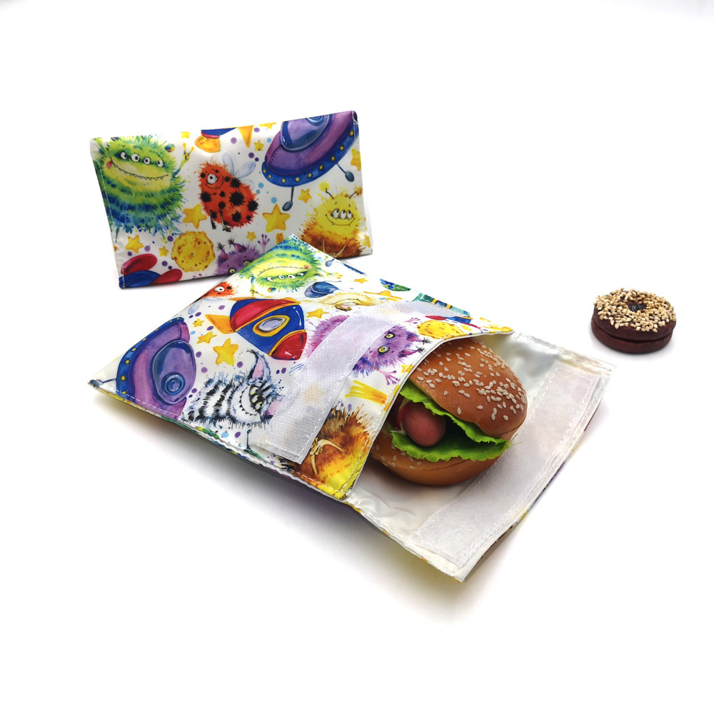 New design Organic Natural Beeswax 100% Cotton Reusable Beeswax Food Wraps bag