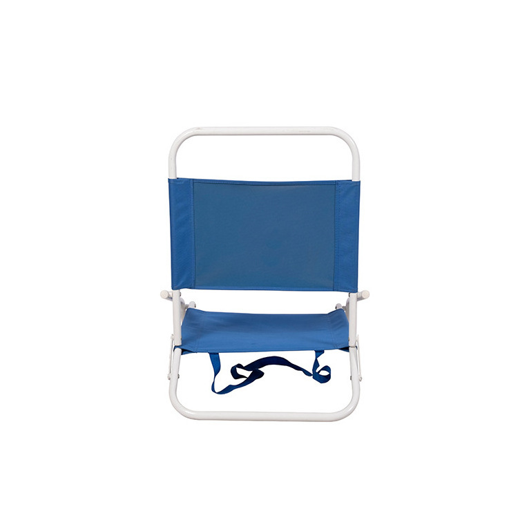 Light aluminum folded compact camping chair Folding polyester camping Low Beach Chair