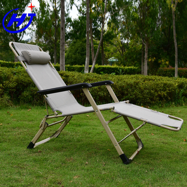 UKEA Popular portable beach chaise sun lounge reclining deck folding Chair zero gravity chair