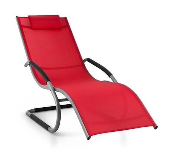 KD Patio Aluminum swimming pool chair sun lounger Rocking lounger Chair