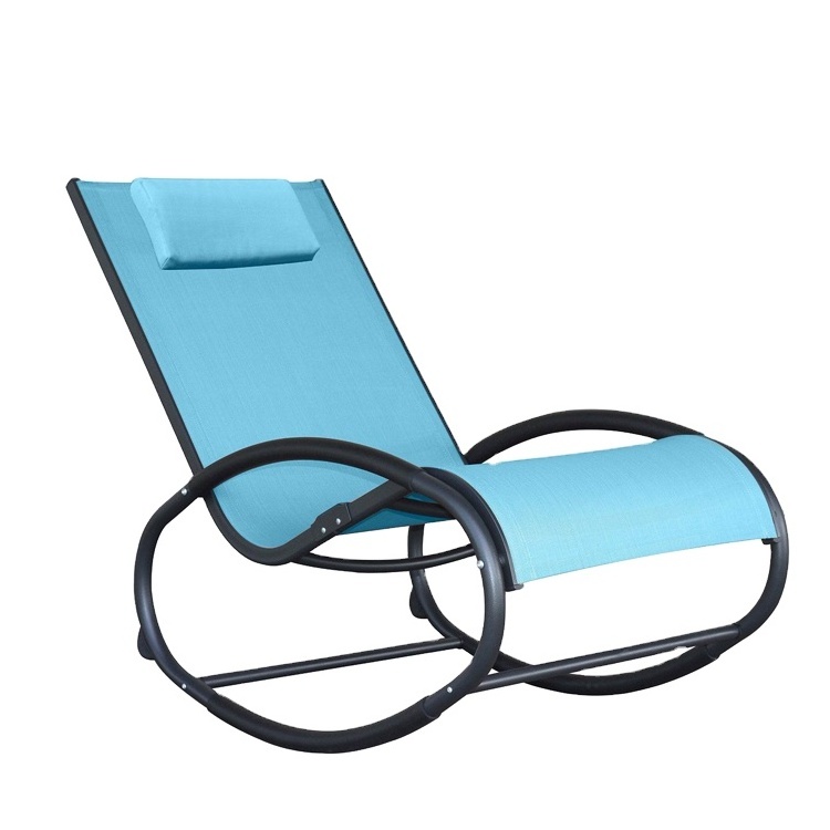 UKEA Patio orbital rocking lounge chair Gartenstuhl gravity zero chair rocking chair