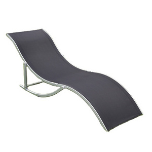 UKEA 2020 hot product durable poly-wave sun lounger s shape sun lounger