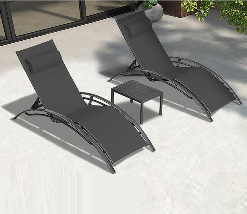 park Garden poolside furniture lounge pool fibreglass sunbeds in water pool chaise lounge chair