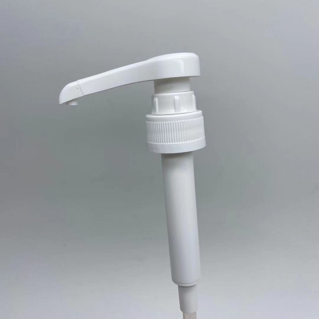 Hot Sale PP/PE 28/410 5cc 7.5cc 10cc Plastic Dispenser Pump Coffee Milk Honey Juice Syrup pump