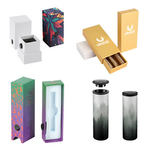 UKETA customized insert child proof cartridge  packaging Roll   CR box sliding drawer child resistant paper packaging