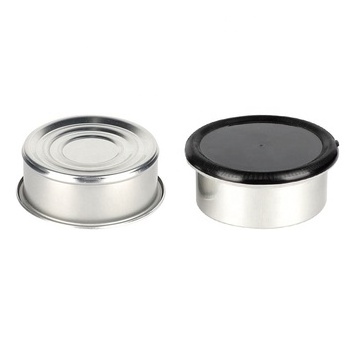 UKETA Wholesale Cali Press In Self Seal Tin With Tuna Can Hoop Ring Airtight Smell Proof Container Empty Tuna Cans Tin Cans