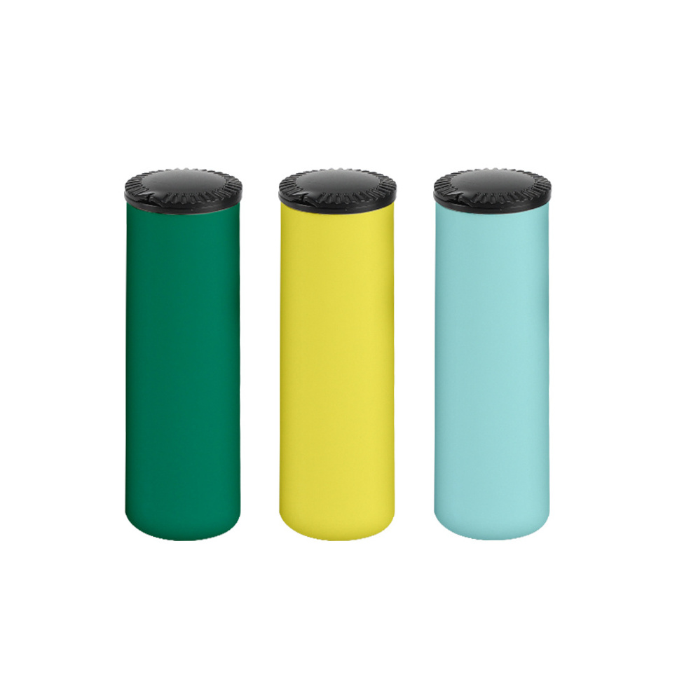 UKETA Custom Eco-Friendly  CR box pr roll child resistant paper tube 1g  child proof cartridge packing box