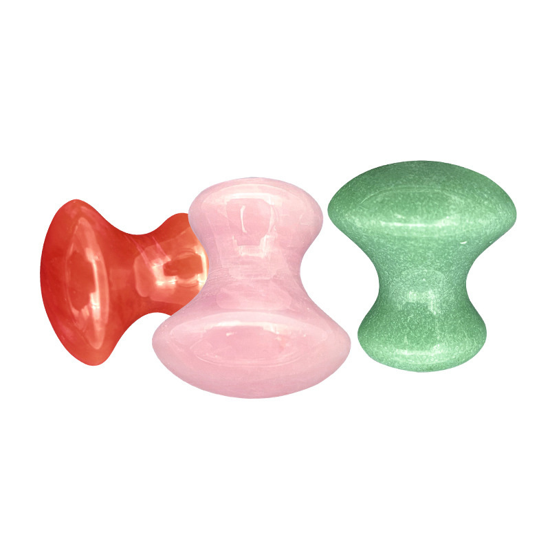 mushroom Hot Stone body Massage spa massage stone face massager mussles opal body stone rose quartz jade roller