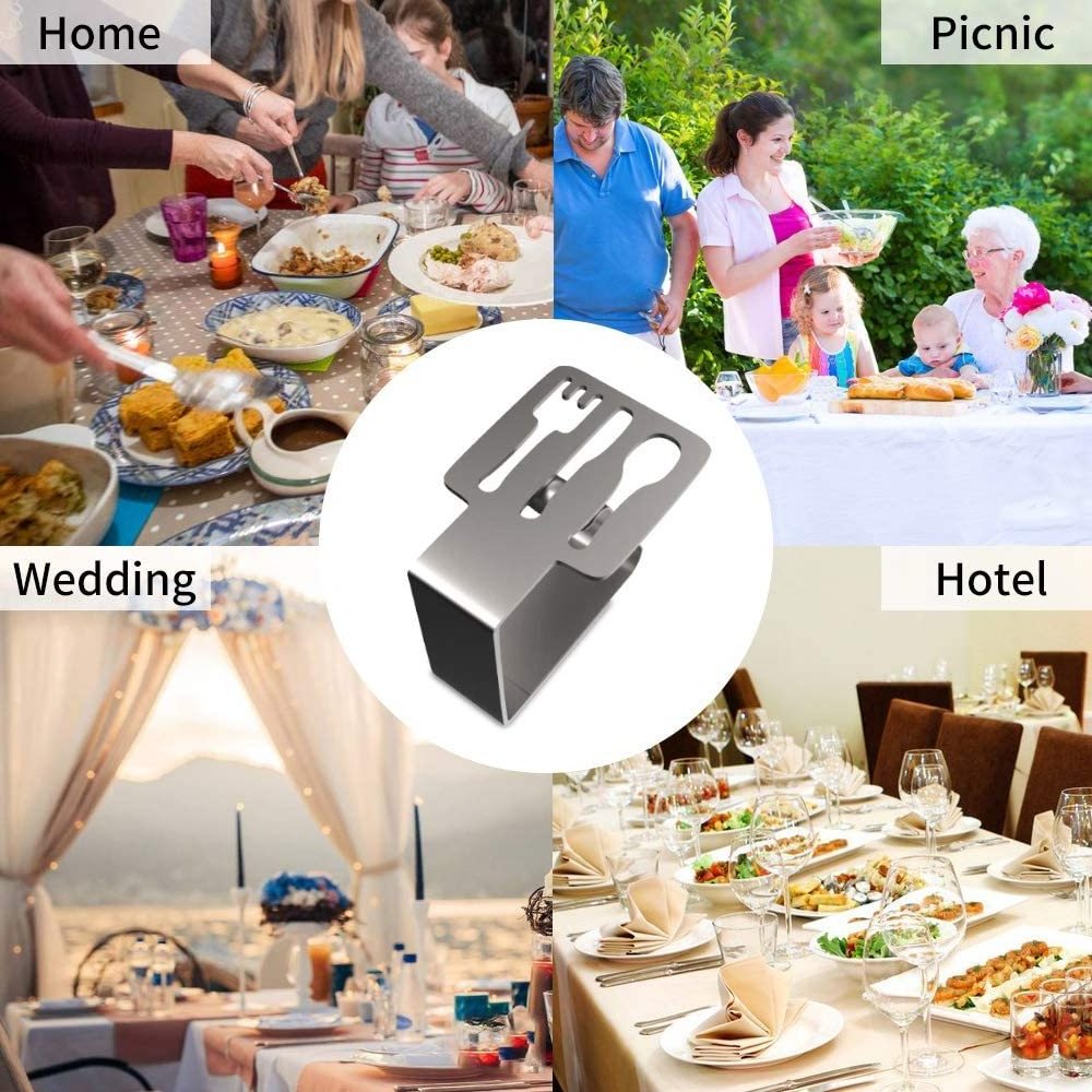 KINGWISE Clamps Fixtures Tablecloth Clips for Picnics Marquees Weddings Graduation Party Stainless Steel Table Cloth Holder