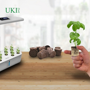 Ukiok Plant 6/12/50 Pack Seedling Starter Sponges  Kit for Hydroponic Indoor Garden System Soil