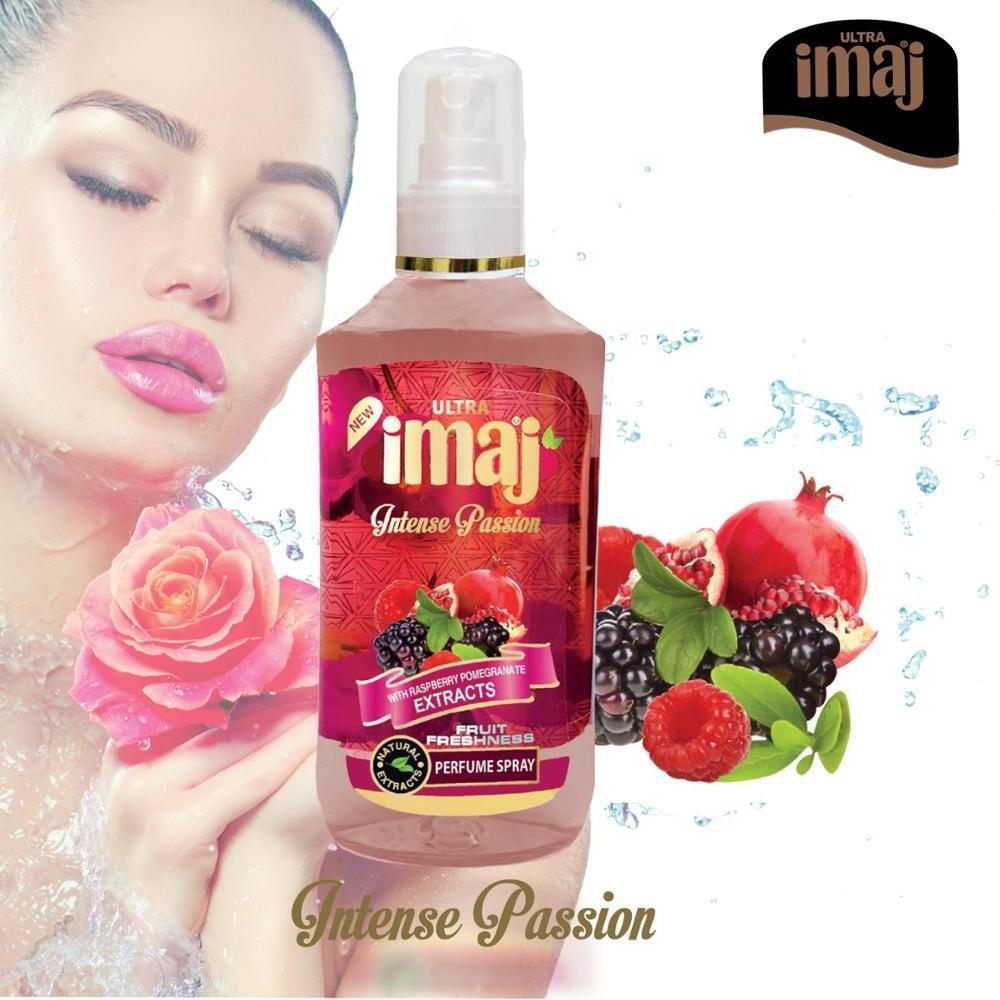 BODY SPLASH 250 ML IMAJ ULTRA Fruit Freshness Perfume Spray With Raspberry and Pomegranate Extracts