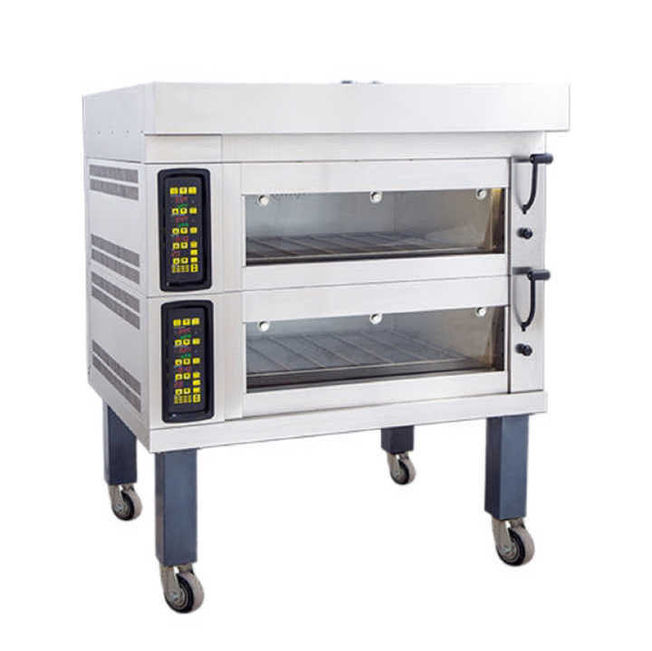 Electric 2 deck 4 trays 3 deck 6/9 trays oven commercial use baking cake bread bakery equipment oven