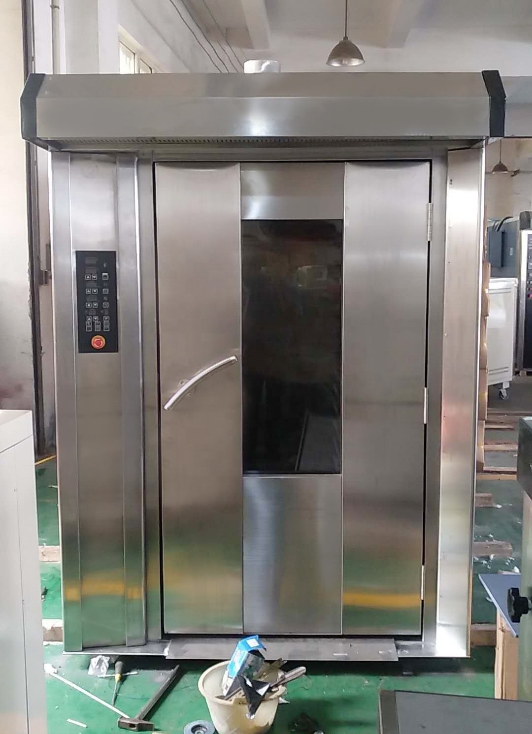 64 32 tray rotary oven Price gas Electric Big rotating Bakery Rotary Rack Oven For Sale  bakery industrial oven