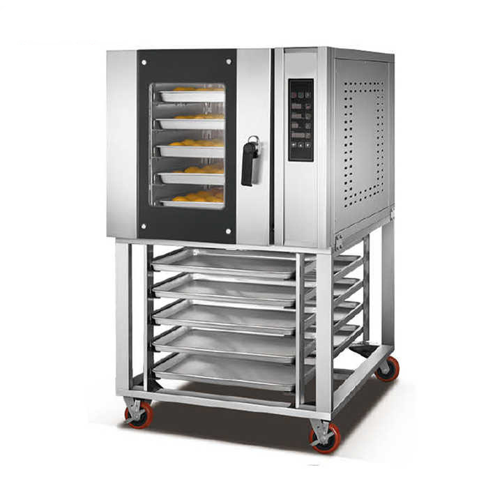 10 Trays Rotary Bread Rack Oven / Bakery Equipment/Gas/Electricity Rotating Baking Convection Oven