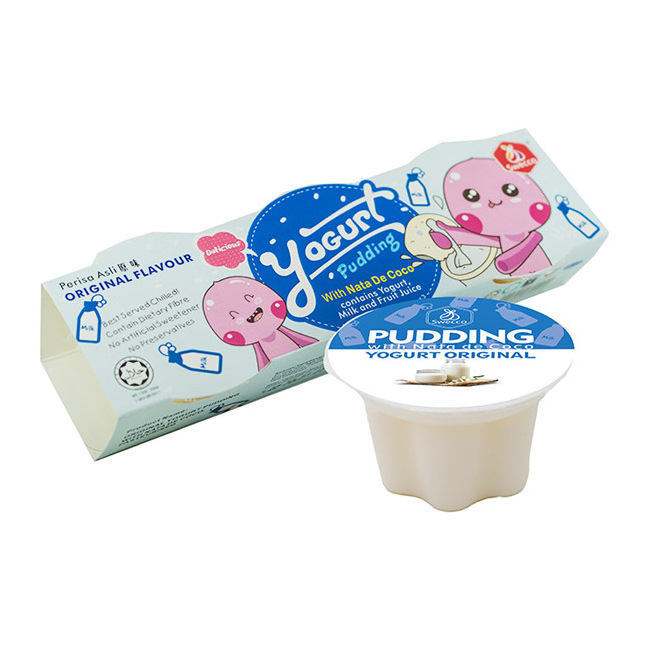 Top Pick Original Flavor Yogurt Pudding Instant Pudding Low Fat Smooth Silky Finishing Made with New Zealand Milk Powder