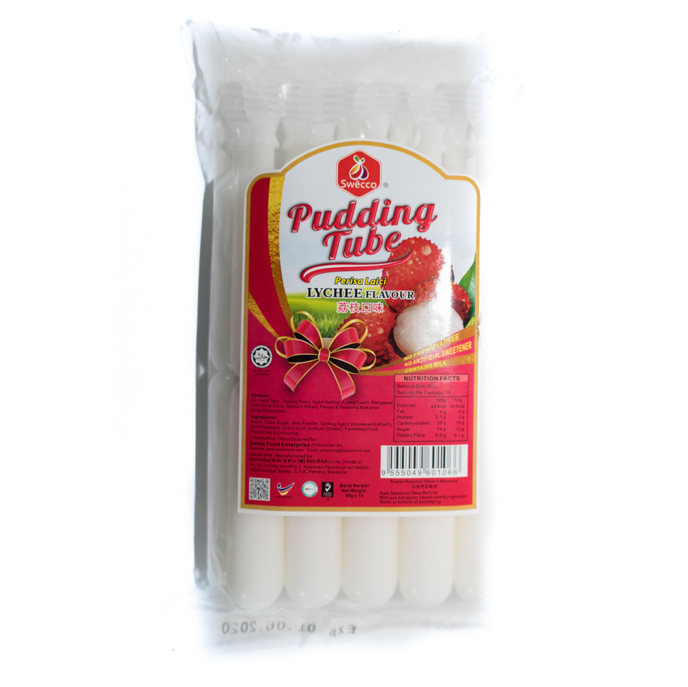 OEM ODM Malaysia Manufacturer Mango Flavored Pudding Jelly Stick Assorted Fruit Puddings and Desserts