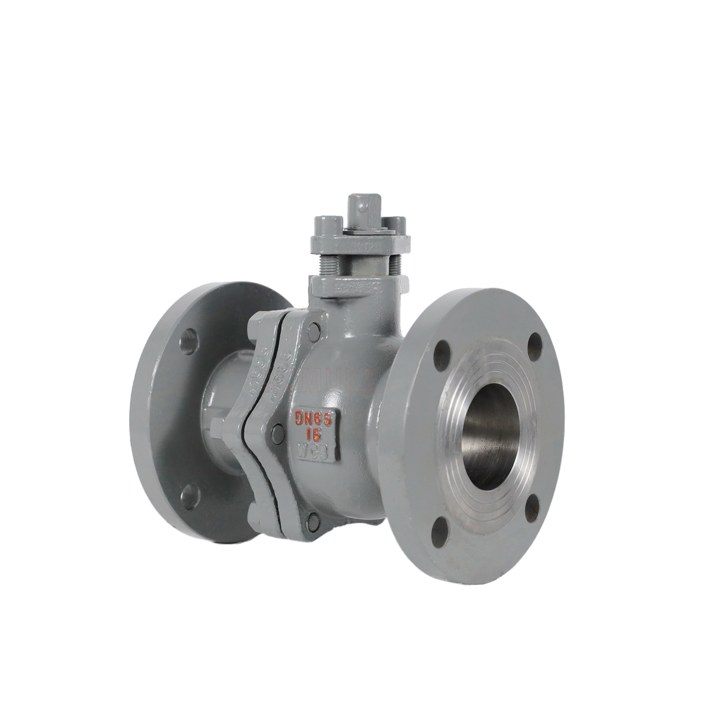 Q41F   GB high pressure ball valve Standard Carbon Steel WCB 2 Way  Floating Type Manual Flanged Ball Valve