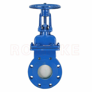 DMZ73H-10C  Carbon Steel WCB Non Rising Stem Wafer Type Manual Knife Gate Valve