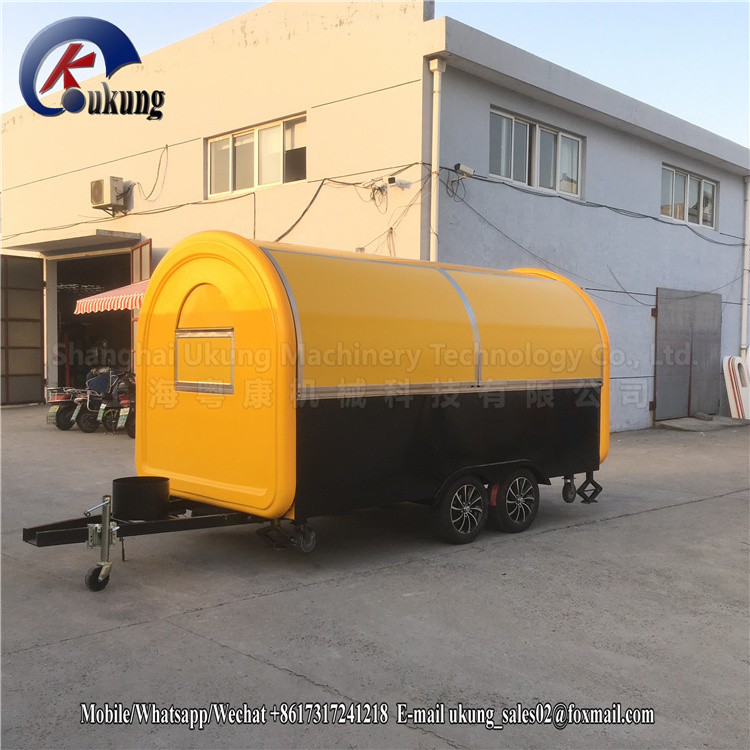 UKUNG Best Quality Mobile Juice Bar Used Food Carts For Sale,Hot Dog Carrello Fast Food Usa,Food Cart Trailors