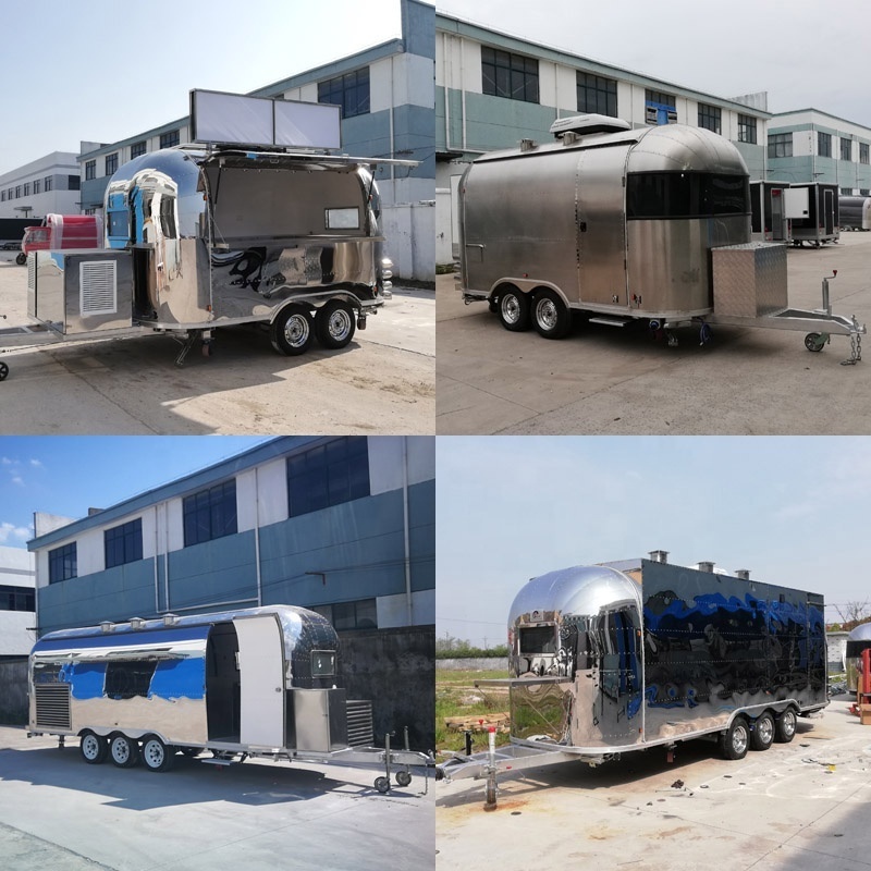 UKUNG hot sale productive baking equipment mobile ice cream machine customized snack machines airstream food truck