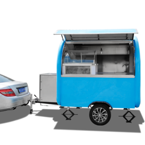 UKUNG commercial mini street mobile food truck/ food trailer cart/ ice cream tuck