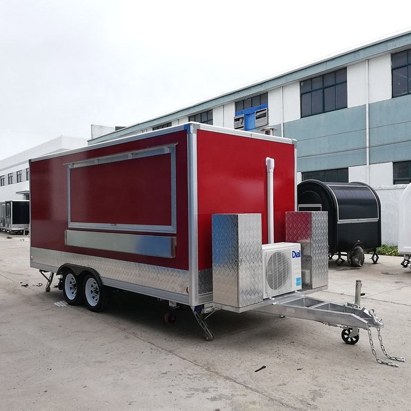 UKUNG EU Standard food truck for fried chicken beer snack mobile sale small food truck cheap BBQ mobile food cart