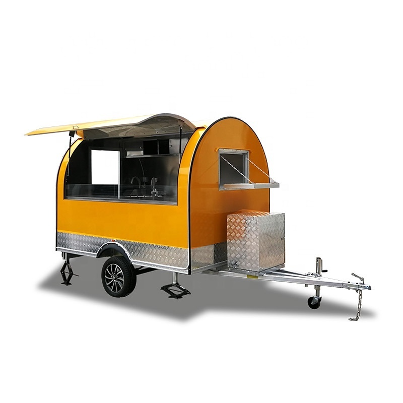 UKUNG mobile french fries food cart mobile food carts for rent pictures waffle food cart