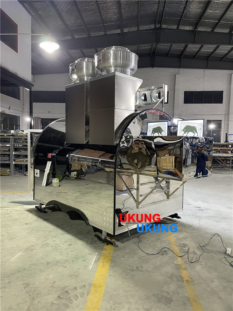 UKUNG High Quality  Multifunctional food truck fully equipped kitchen food truck purchase food truck fabrication