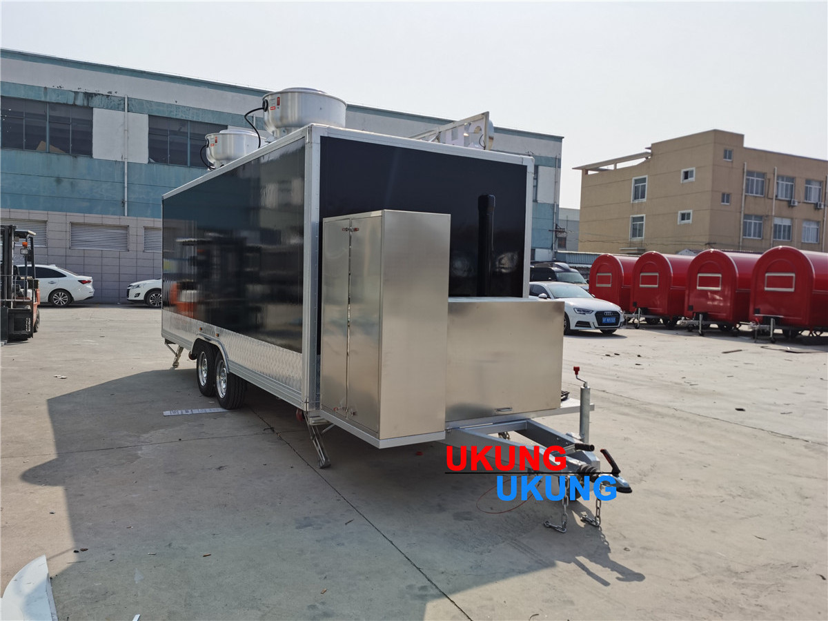 UKUNG Hot Sell Multifunctional food trucks para parrilla japanese food truck food truck fruit processing plant