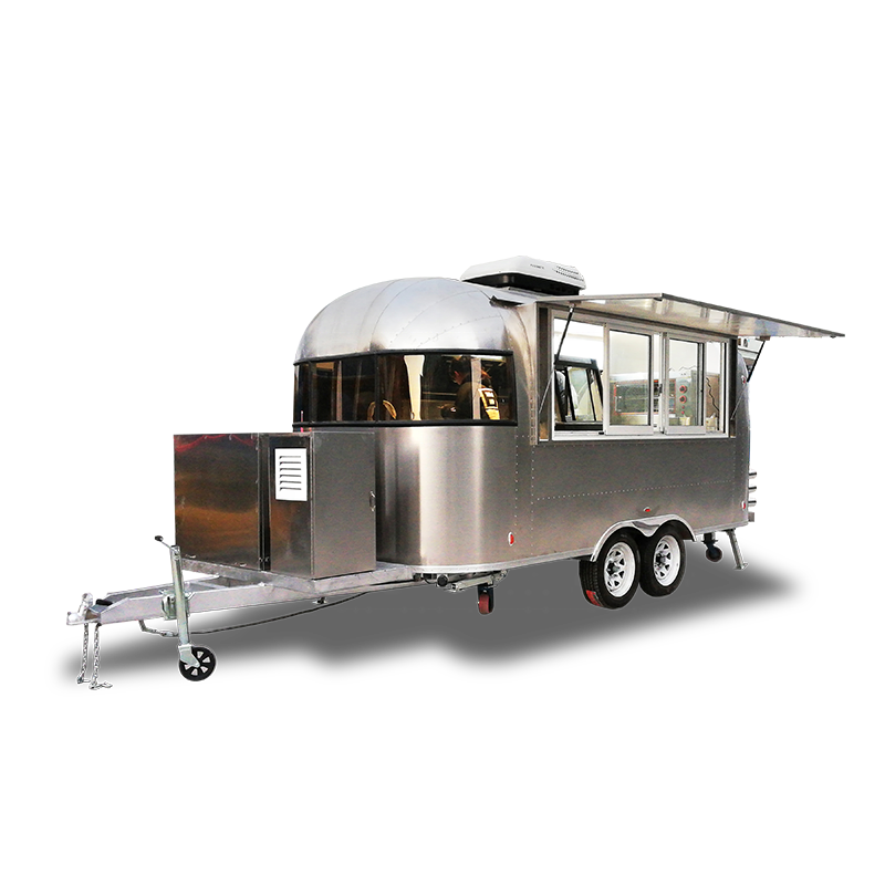 UKUNG fast food cart/bbq trailer for sale hot dog cart for sale mobile pancake food vending van