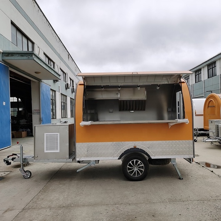 UKUNG FC-series clad plate food trailer snack vending machine snack shop machines other snack machines with CE certificate