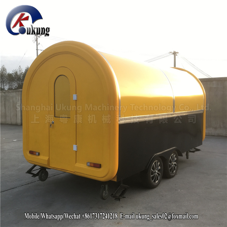 UKUNG Best Quality Mobile Juice Bar Used Food Carts For Sale,Hot Dog Carrello Fast Food Usa,Food Cart Trailors