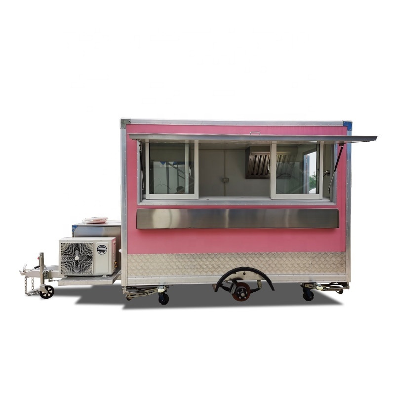 UKUNG wholesale price outdoor mobile food truck food trailer used as household utensils shop donut shop hair salon