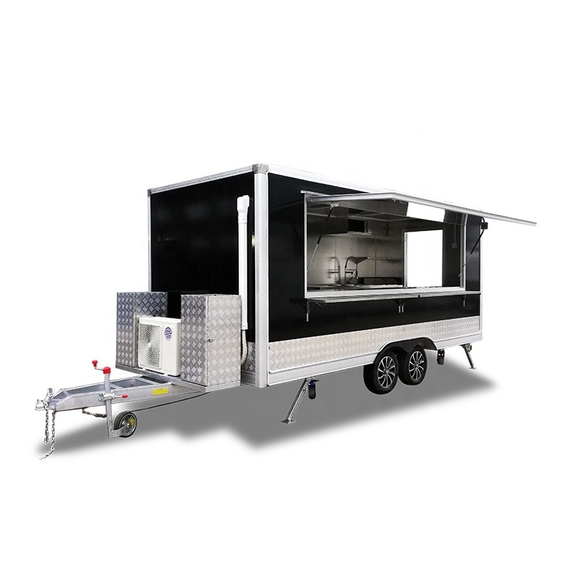 UKUNG wholesale price outdoor mobile food truck food trailer used as household utensils shop donut shop hair salon