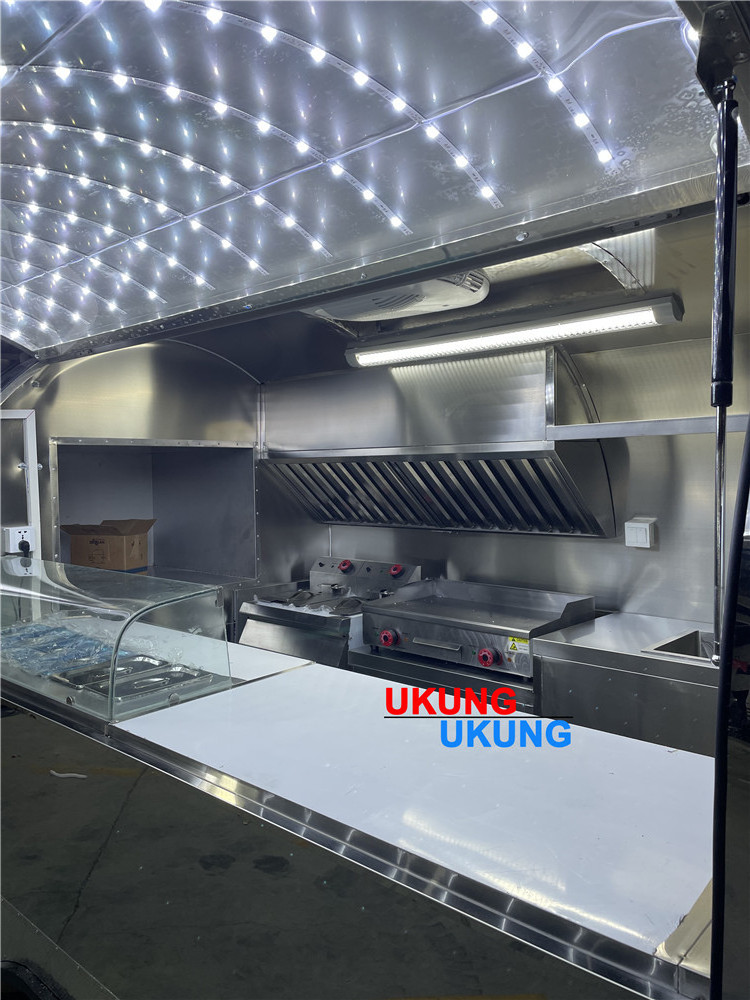 UKUNG High Quality  Multifunctional food truck fully equipped kitchen food truck purchase food truck fabrication