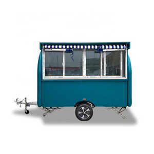 UKUNG food trailer with oven mobile food coffee trailer for sale in Malaysia lemonade food trailer